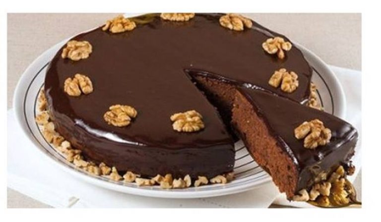 Bolo De Chocolate E Nozes - Receitas Para Todos Os Gostos