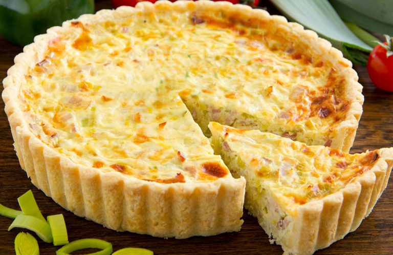 Quiche de frango - Receitas Para Todos os Gostos