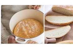 Aprende a fazer este pão caseiro delicioso em apenas alguns minutos! Bem melhor que o da padaria!